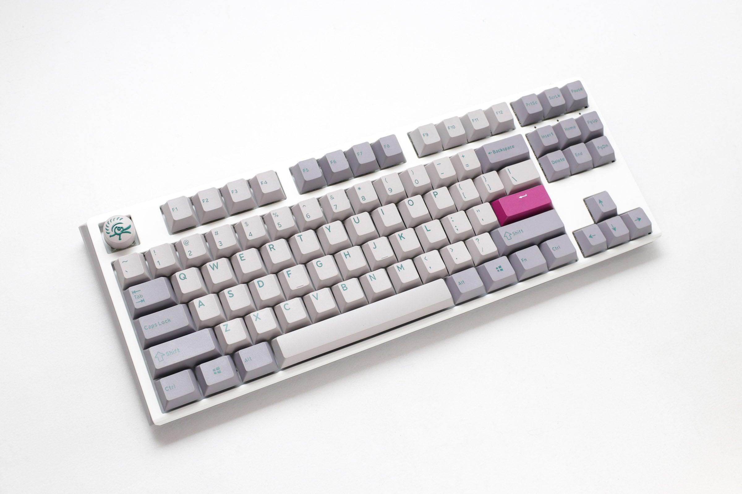 Ducky One 3 TKL Mist Grey Hotswap RGB Double Shot PBT QUACK Mechanical