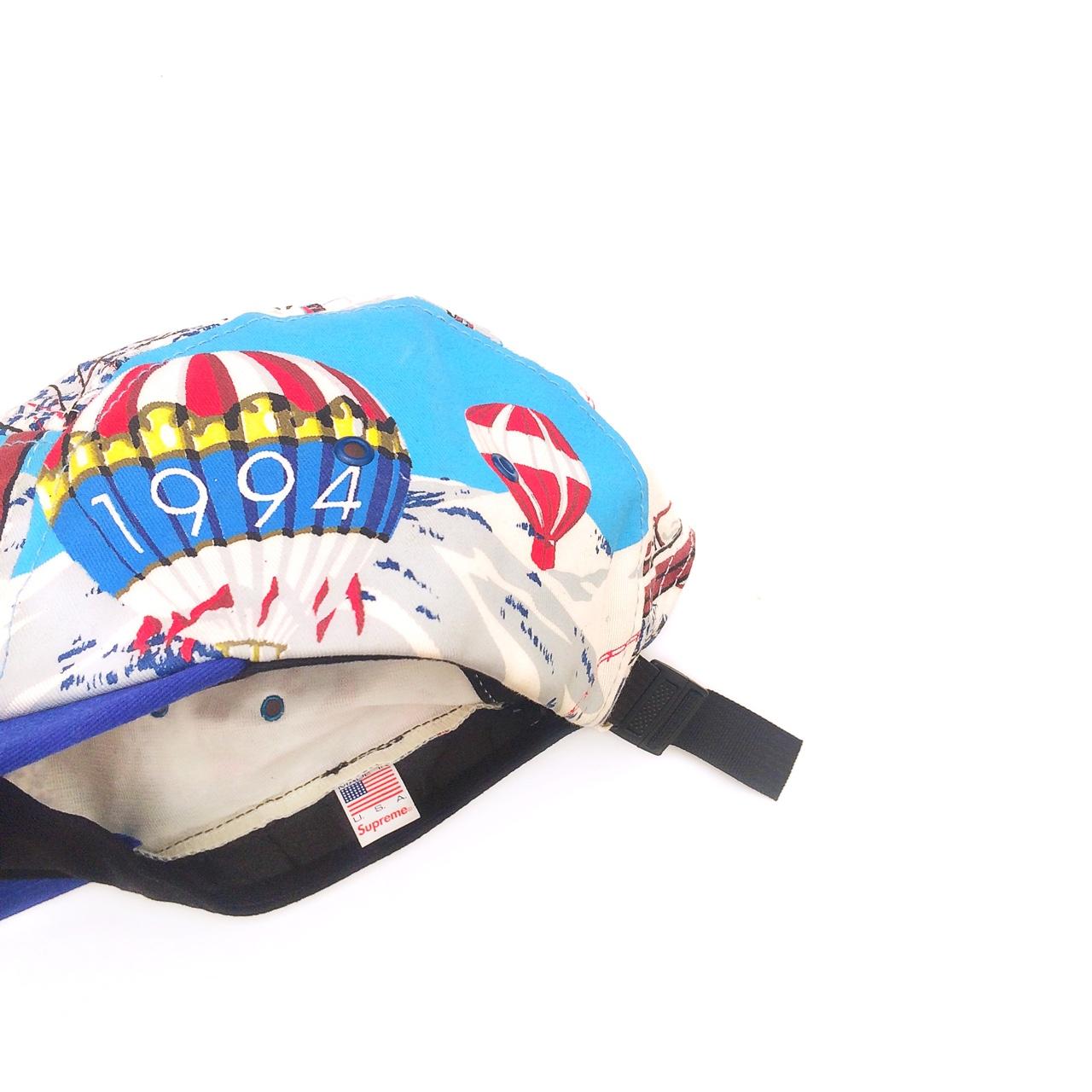 FW|2008 Supreme Balloon Lodge Camp Hat | Royal Blue | Depop