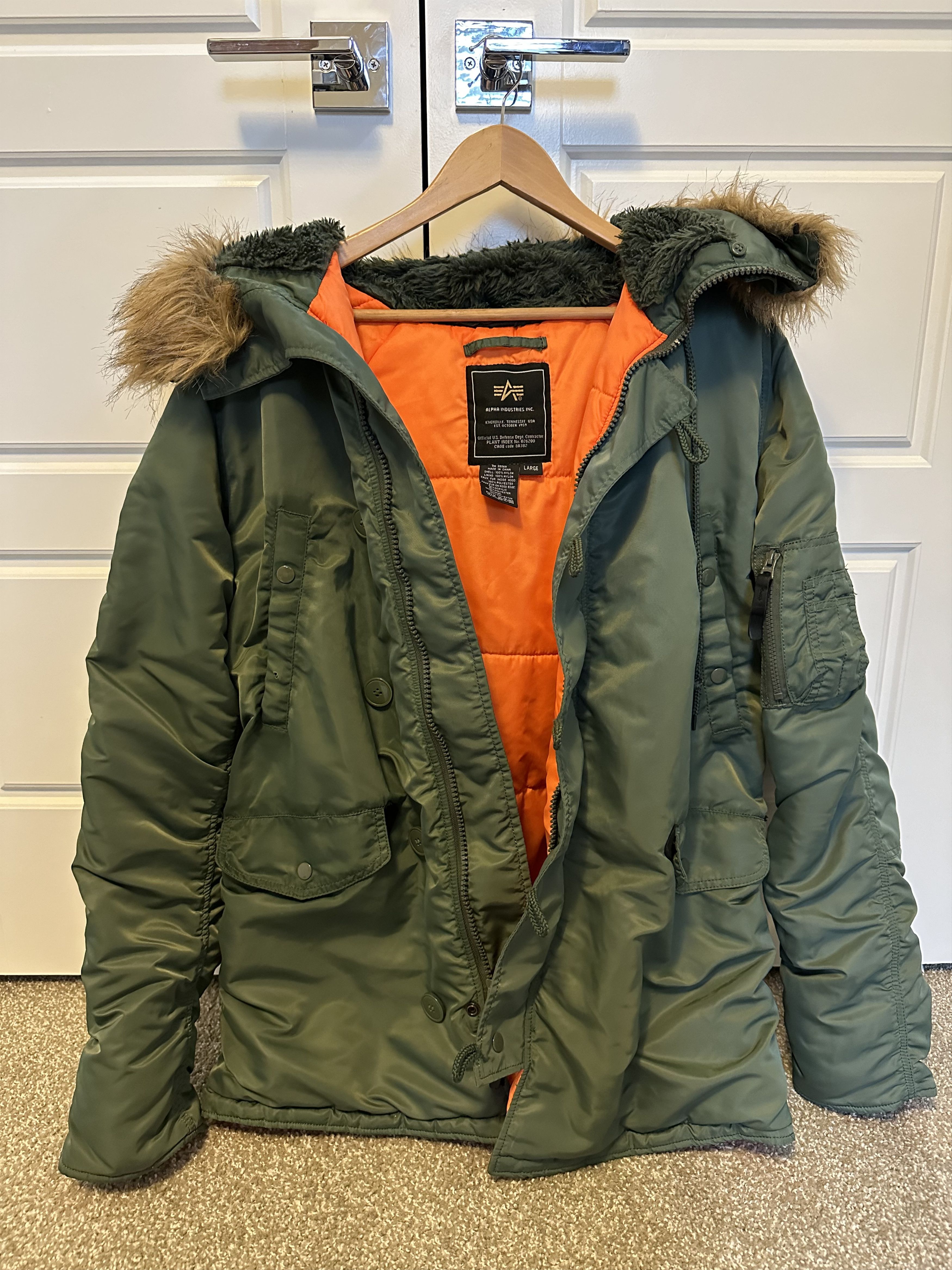 Alpha Industries N-3B Slim Fit Parka | Grailed