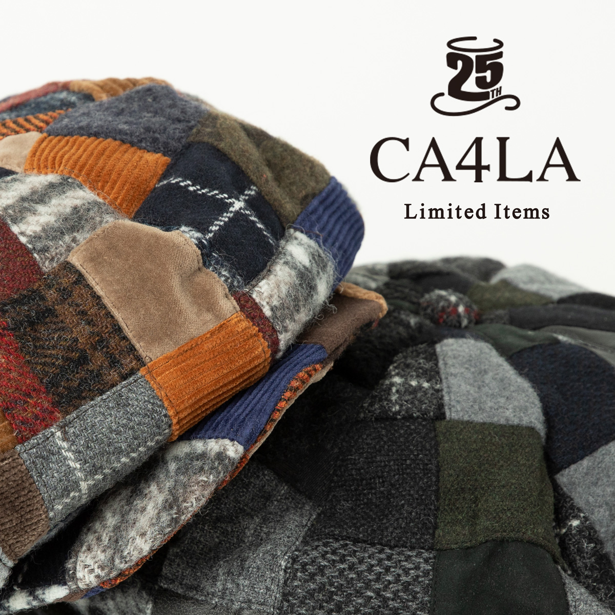 帽子「カシラ」が25周年 記念のフェルトハットとキャスケットを発売