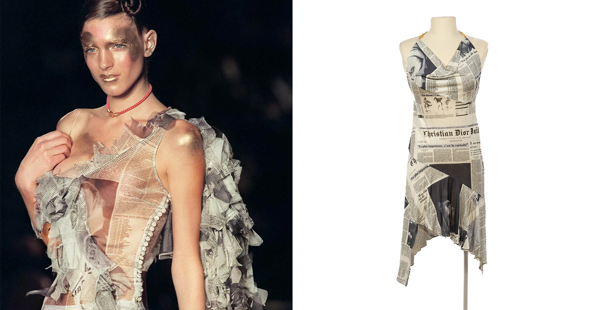 予想価格の15倍で落札！ ジョン・ガリアーノによる「ディオール」の