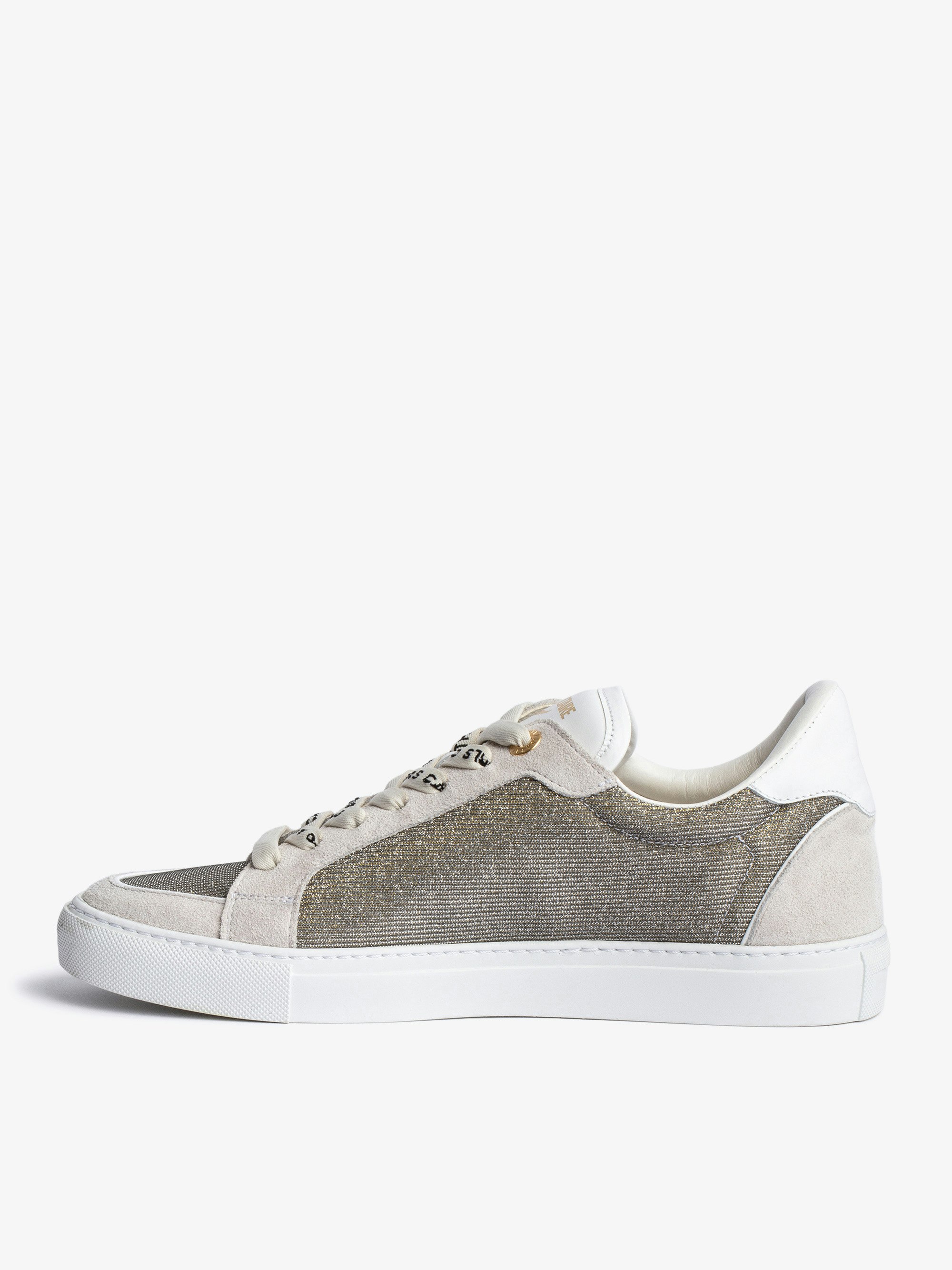 Low Sneakers ZV1747 La Flash Silver | Zadig&Voltaire | Zadig&Voltaire
