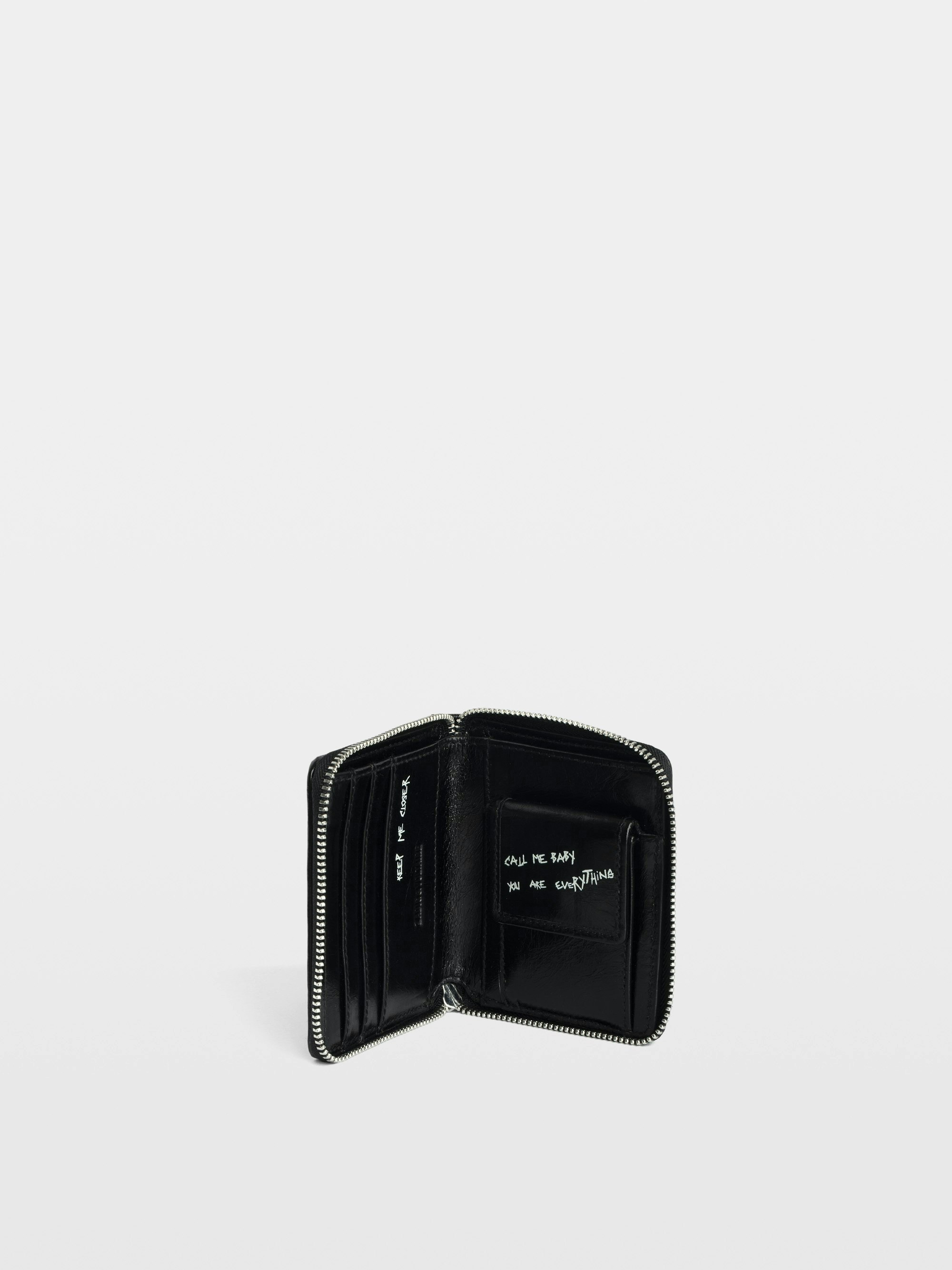 Sunny Black Patent Leather Wallet | Zadig&Voltaire | Zadig&Voltaire