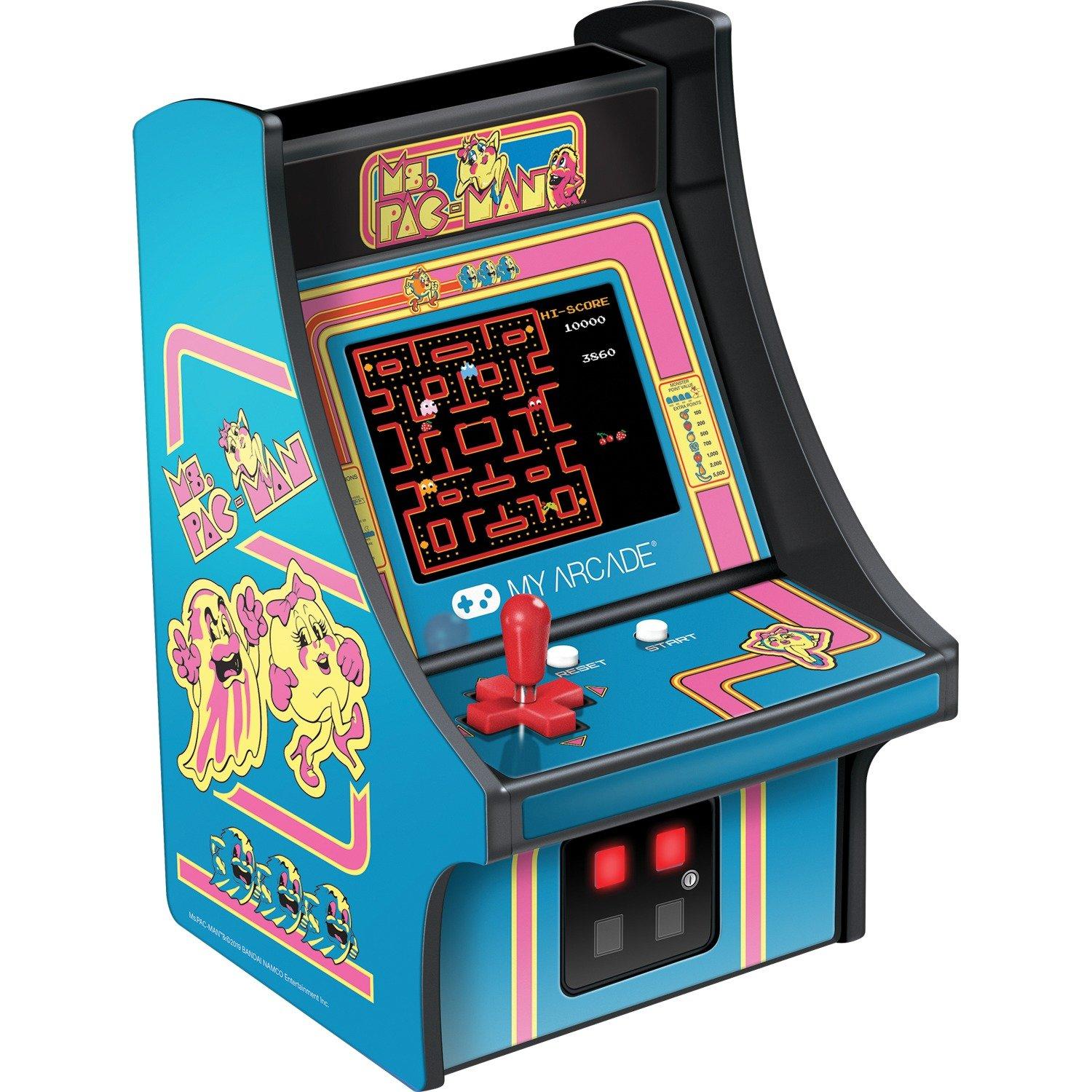 Micro Arcade Machine Ms. PAC-MAN | GameStop