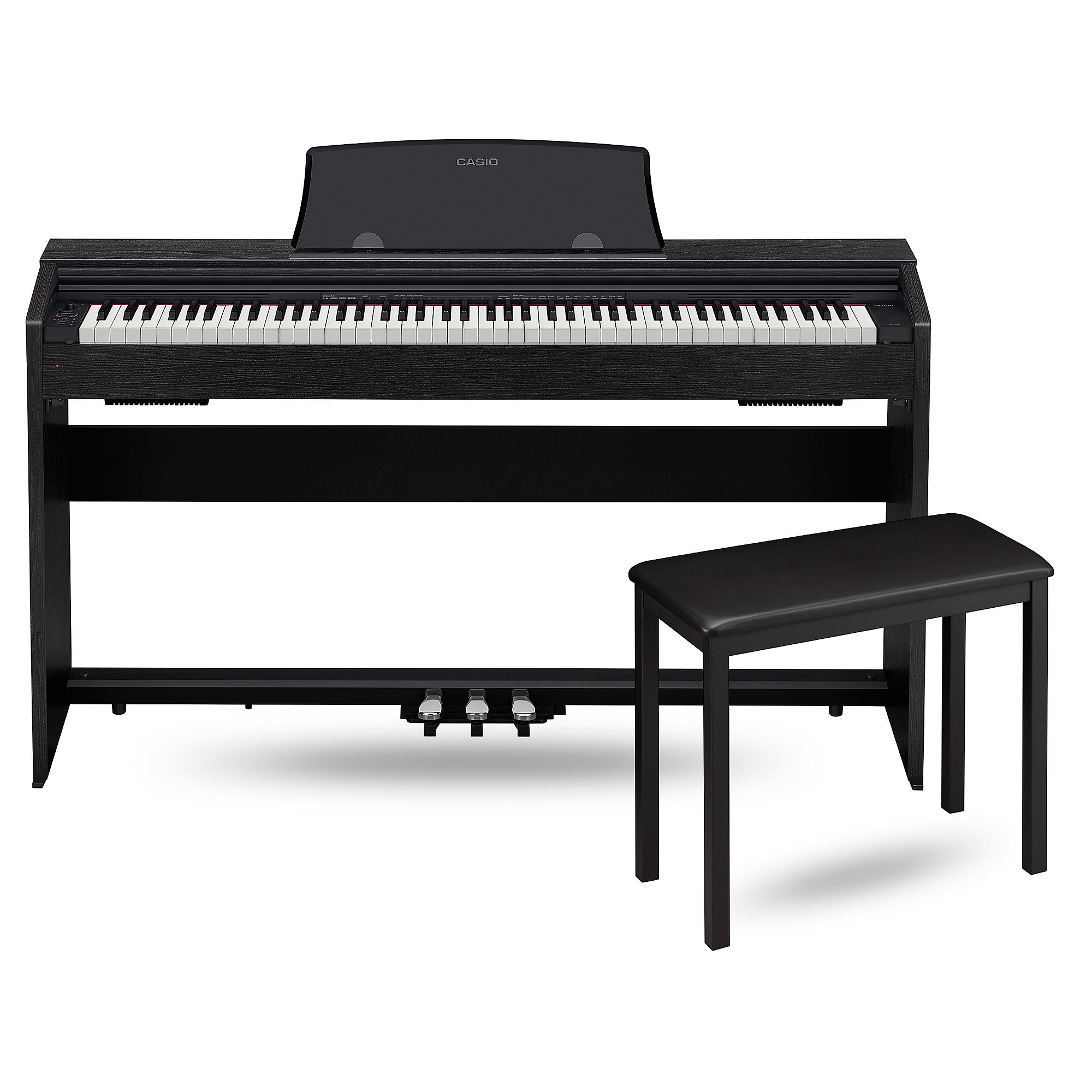 Casio Privia PX-770 Digital Console Piano With CB7 Metal Bench