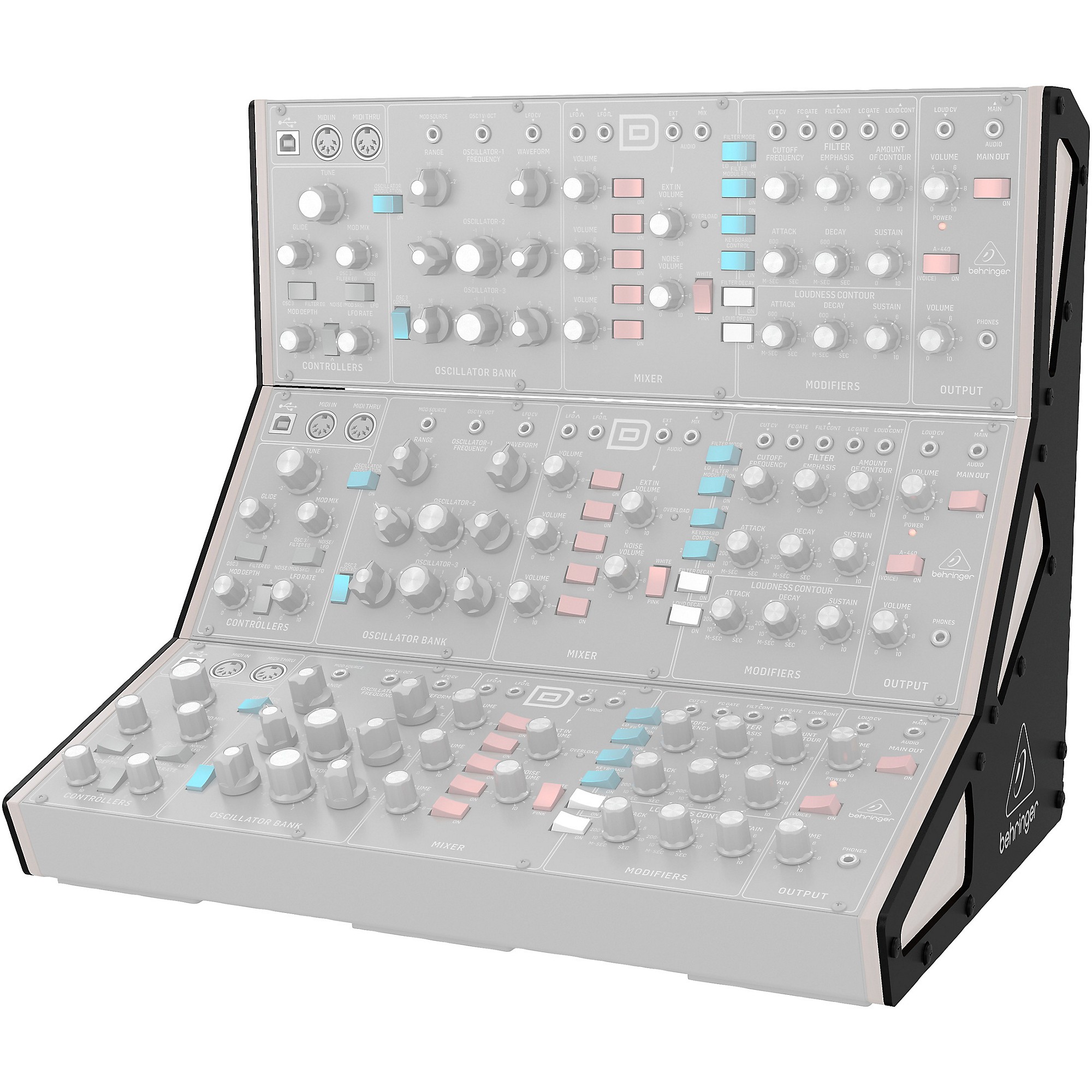 Open Box Behringer Eurorack Stand 3-Tier for 70/80 and 104 HP