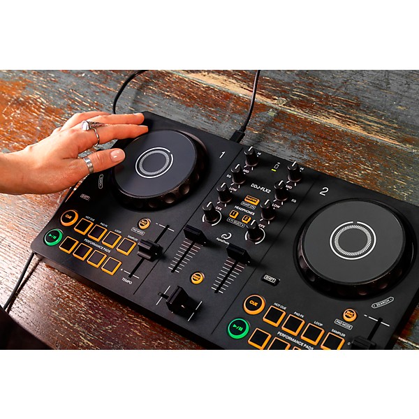 AlphaTheta - DDJ-FLX2 Entry Level DJ Controller for rekordbox and