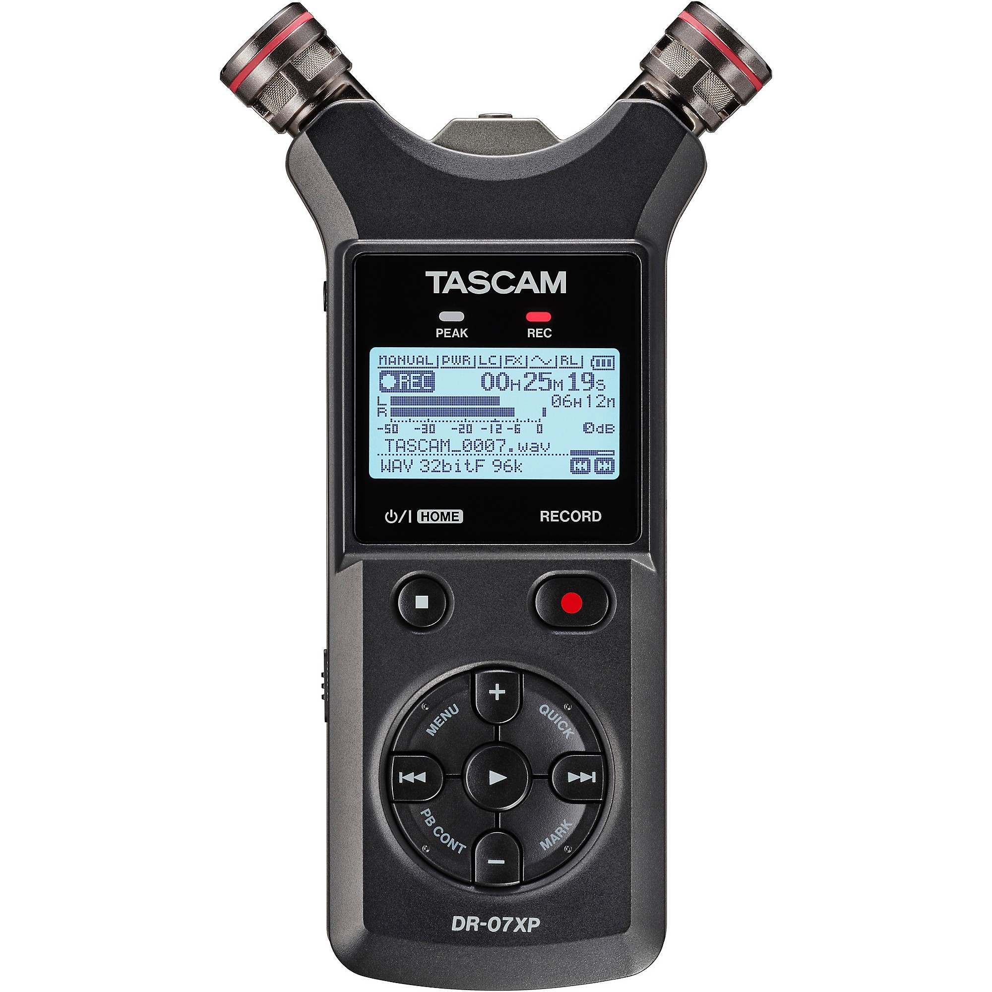 TASCAM DR-07XP 32-bit Float Audio Recorder | Guitar Center