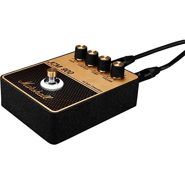 Marshall JCM900 Hi Gain Distortion Effects Pedal - Gold