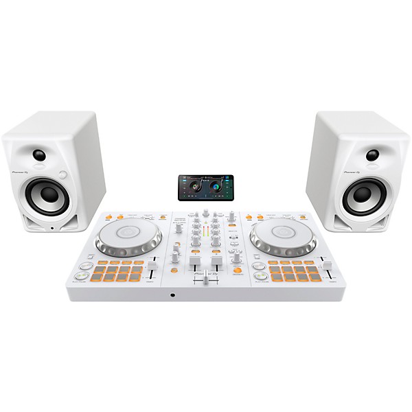 Open Box Pioneer DJ DDJ-FLX4-W 2-Channel DJ Controller for