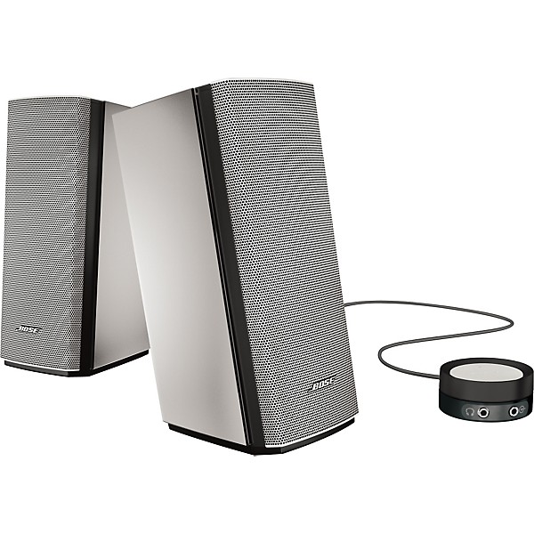 Bose Companion 20 Multimedia Speaker System Silver | Guitar Center