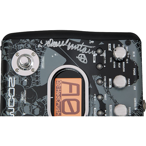 Zoom G2.1DM - Dave Mustaine Hand-Signed Signature Edition Guitar