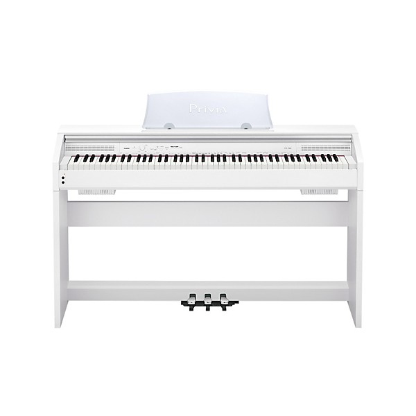 Open Box Casio Privia PX-750 88 Weighted-Key Digital Piano White