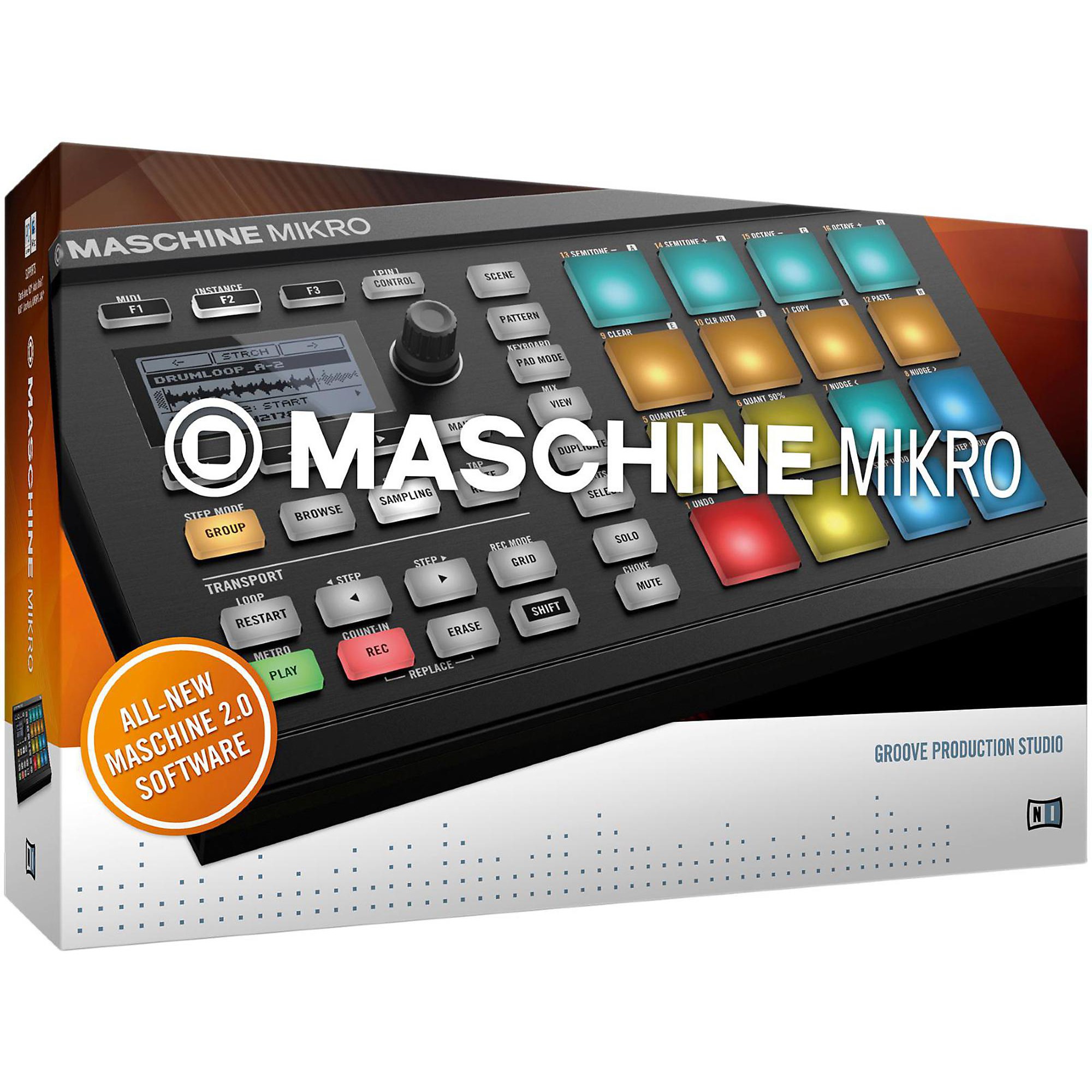 Native Instruments Maschine Mikro MK2 Black | Guitar Center