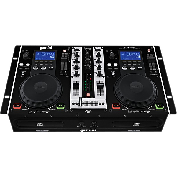 Gemini CDM-3650 Dual CD Mixing Console | Guitar Center