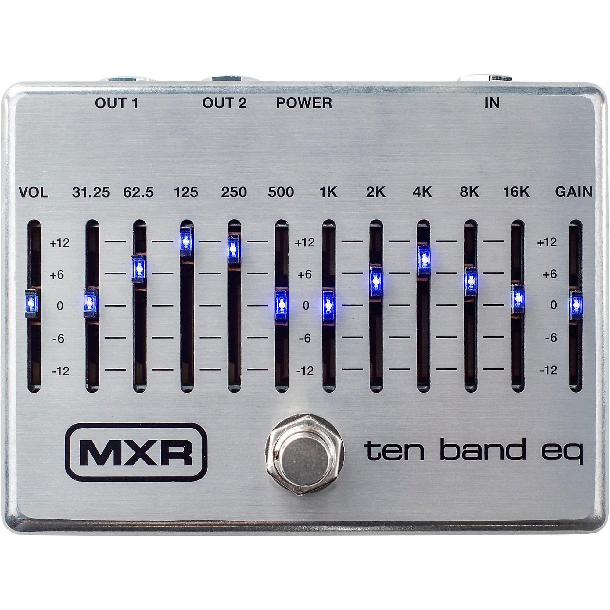 MXR M108S Ten Band EQ Pedal | Guitar Center
