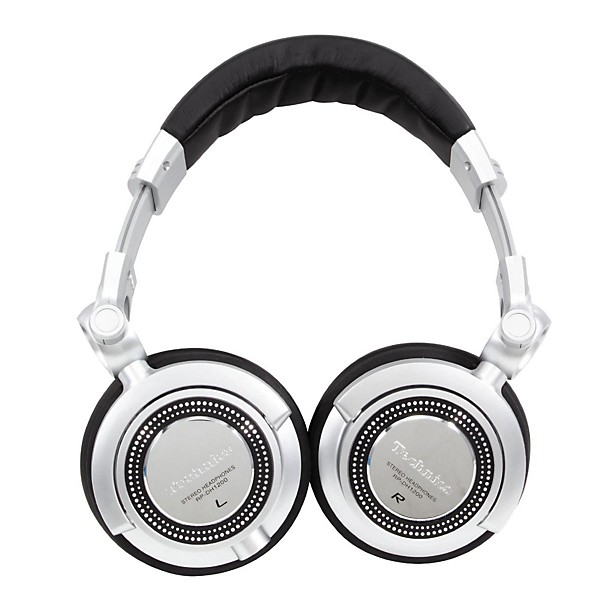 Open Box Panasonic Technics RP-DH1250-S Pro DJ Headphones Silver