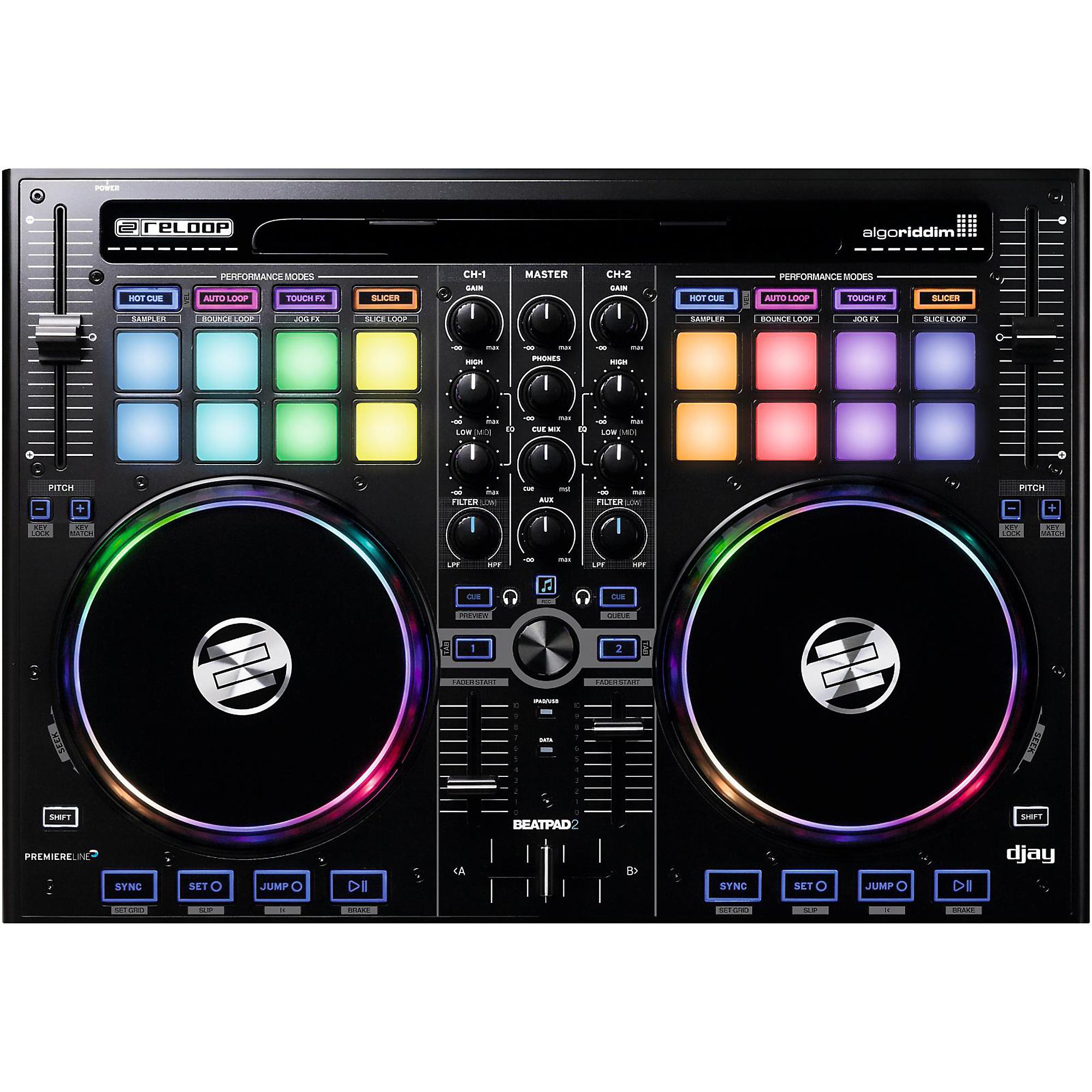 Reloop Beatpad 2 Professional DJ Controller | Guitar Center