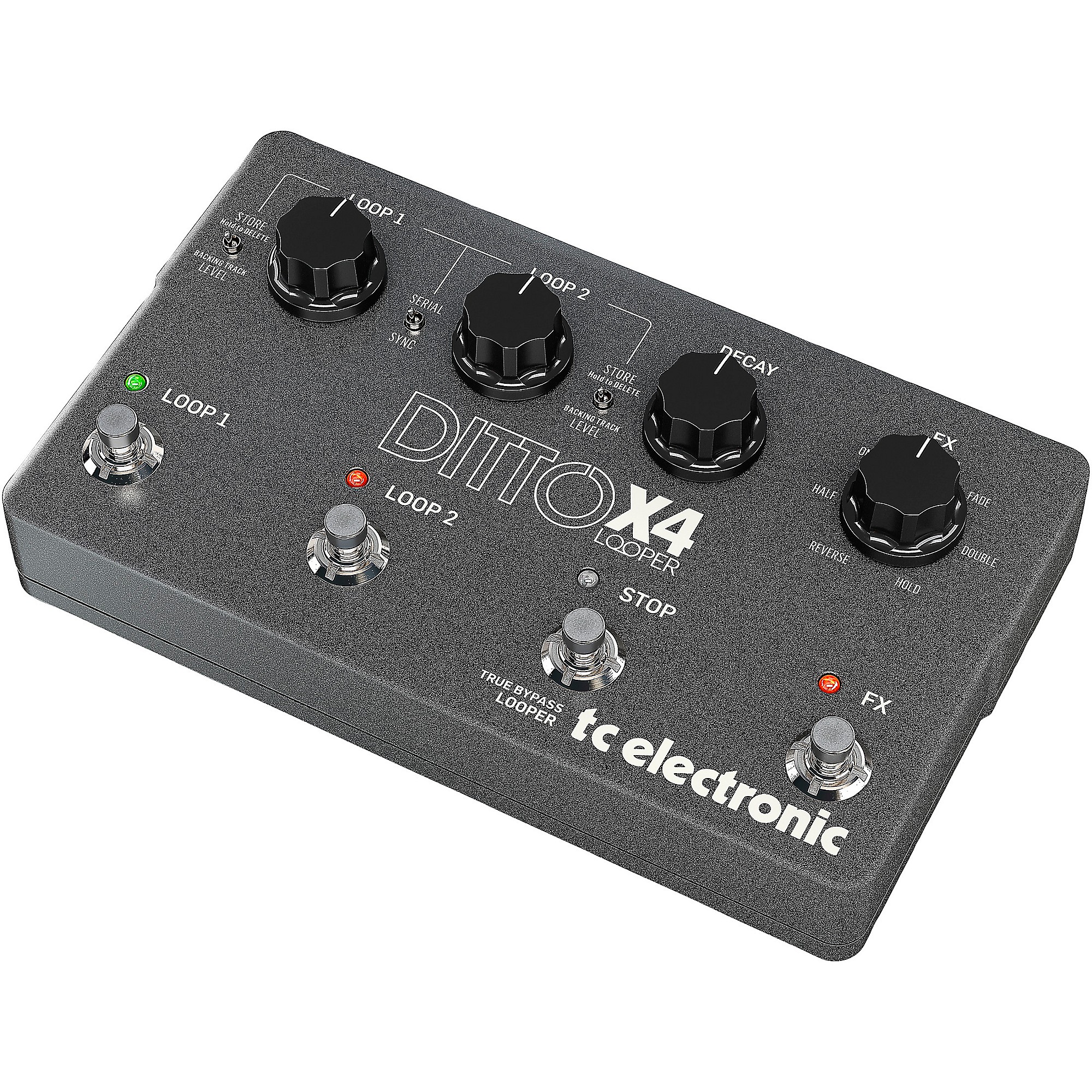 TC Electronic Ditto X4 Looper Effects Pedal | Guitar Center