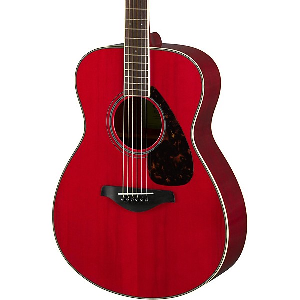 Yamaha FS820 Small Body Acoustic Guitar Ruby Red | Guitar Center