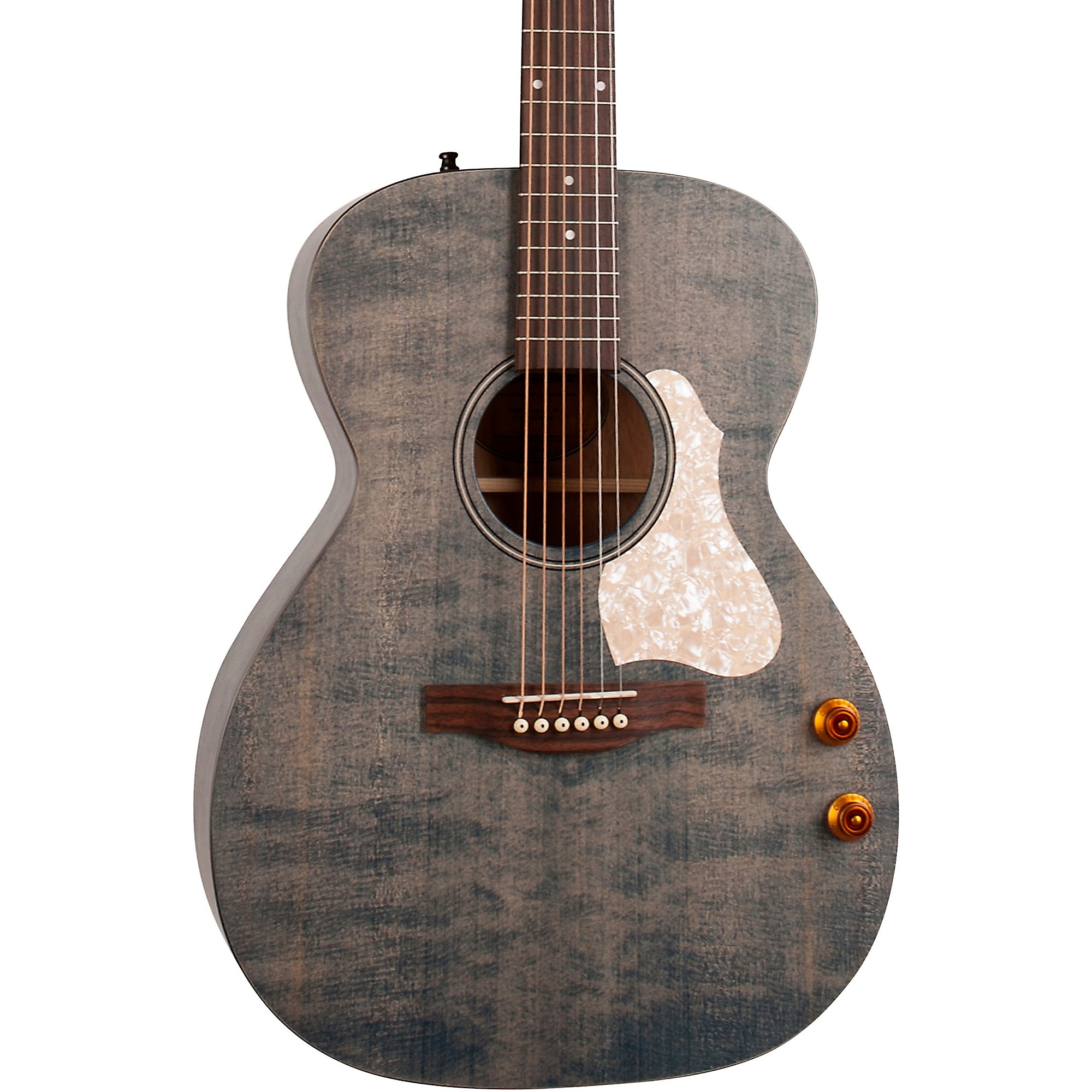 Art & Lutherie Legacy Denim Blue Q-Discrete Acoustic-Electric