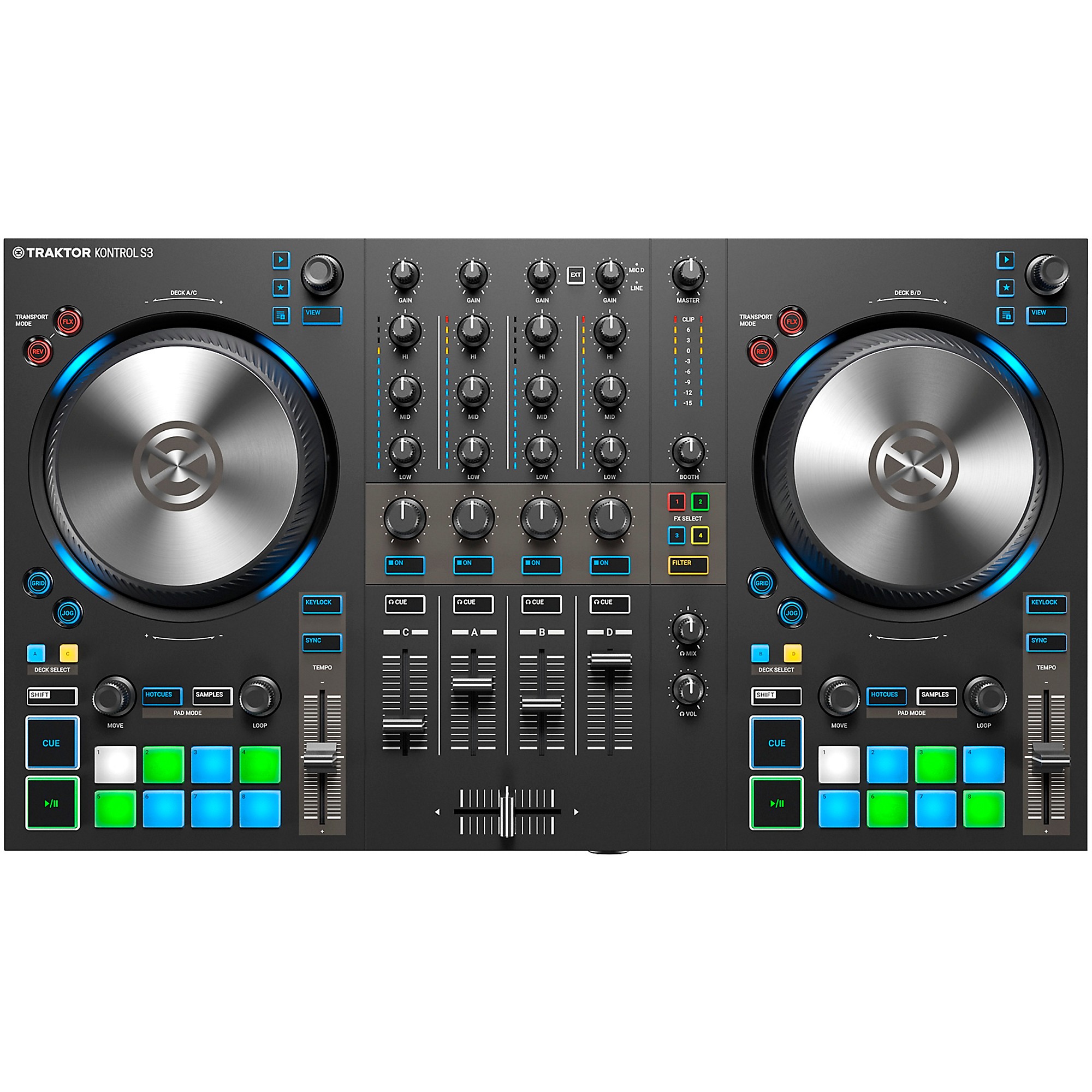 Native Instruments TRAKTOR KONTROL S3 DJ Controller | Guitar Center