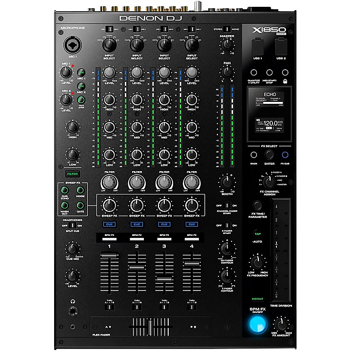 Denon DJ X1850 PRIME 4-Channel Club Mixer | Guitar Center