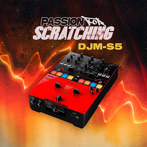 Pioneer DJ DJM-S5 2-Channel Serato Scratch Mixer | Guitar Center