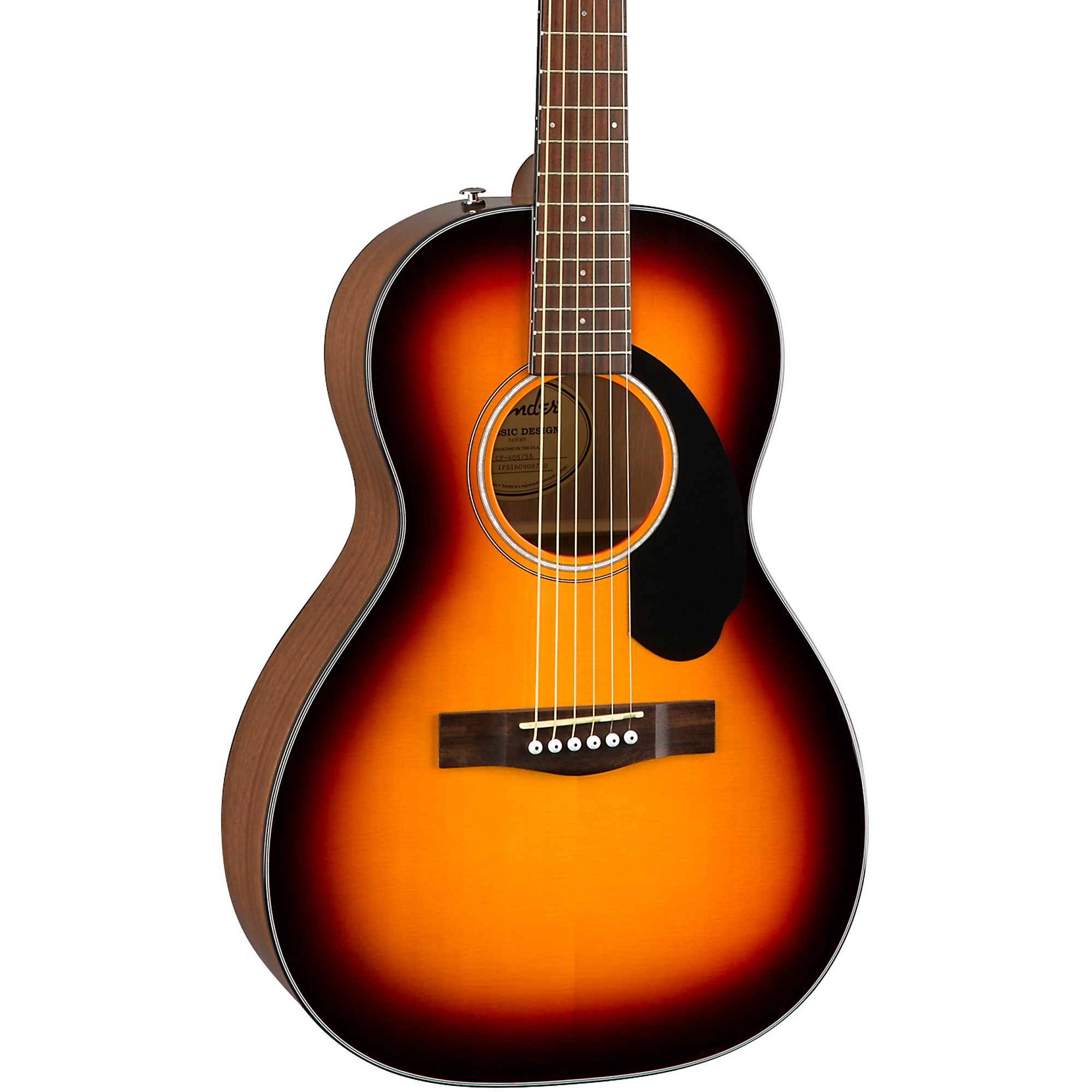 Fender CP-60S Parlor Acoustic Guitar Sunburst | Guitar Center