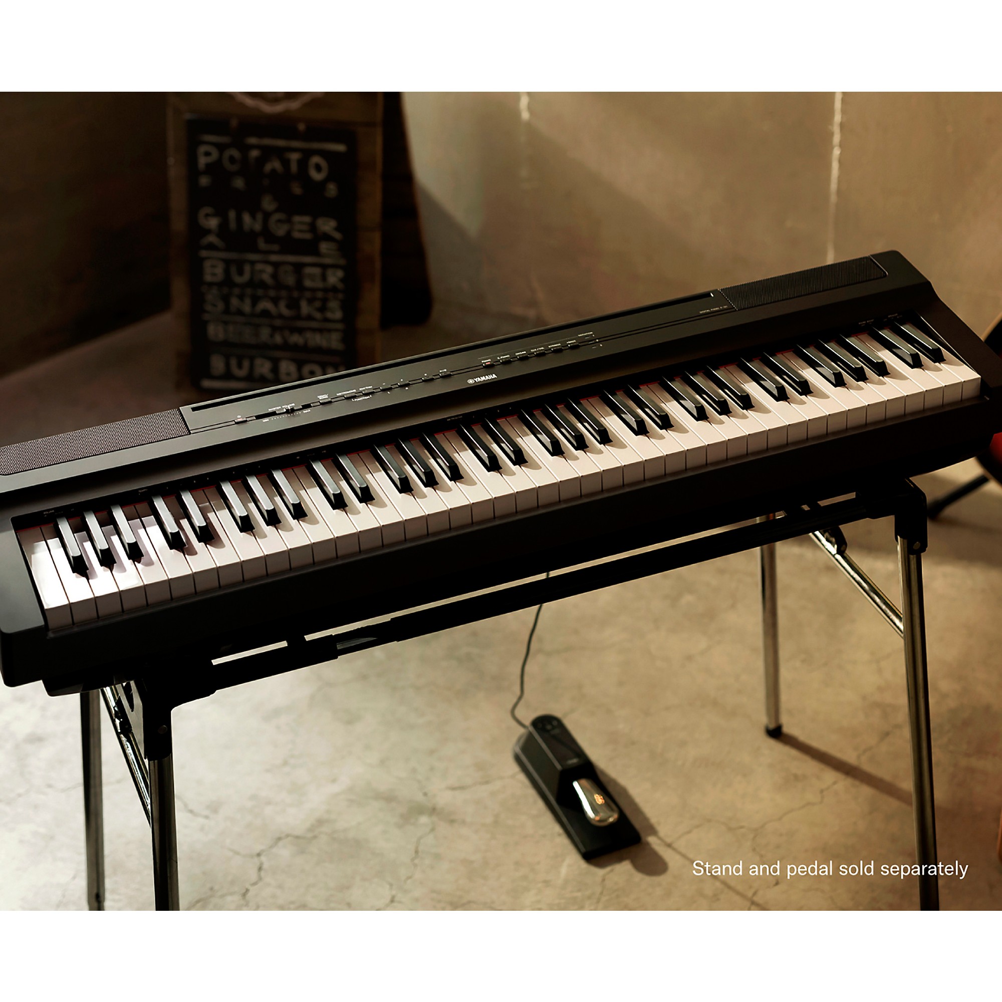 Yamaha P-121 Portable Digital Piano White | Guitar Center