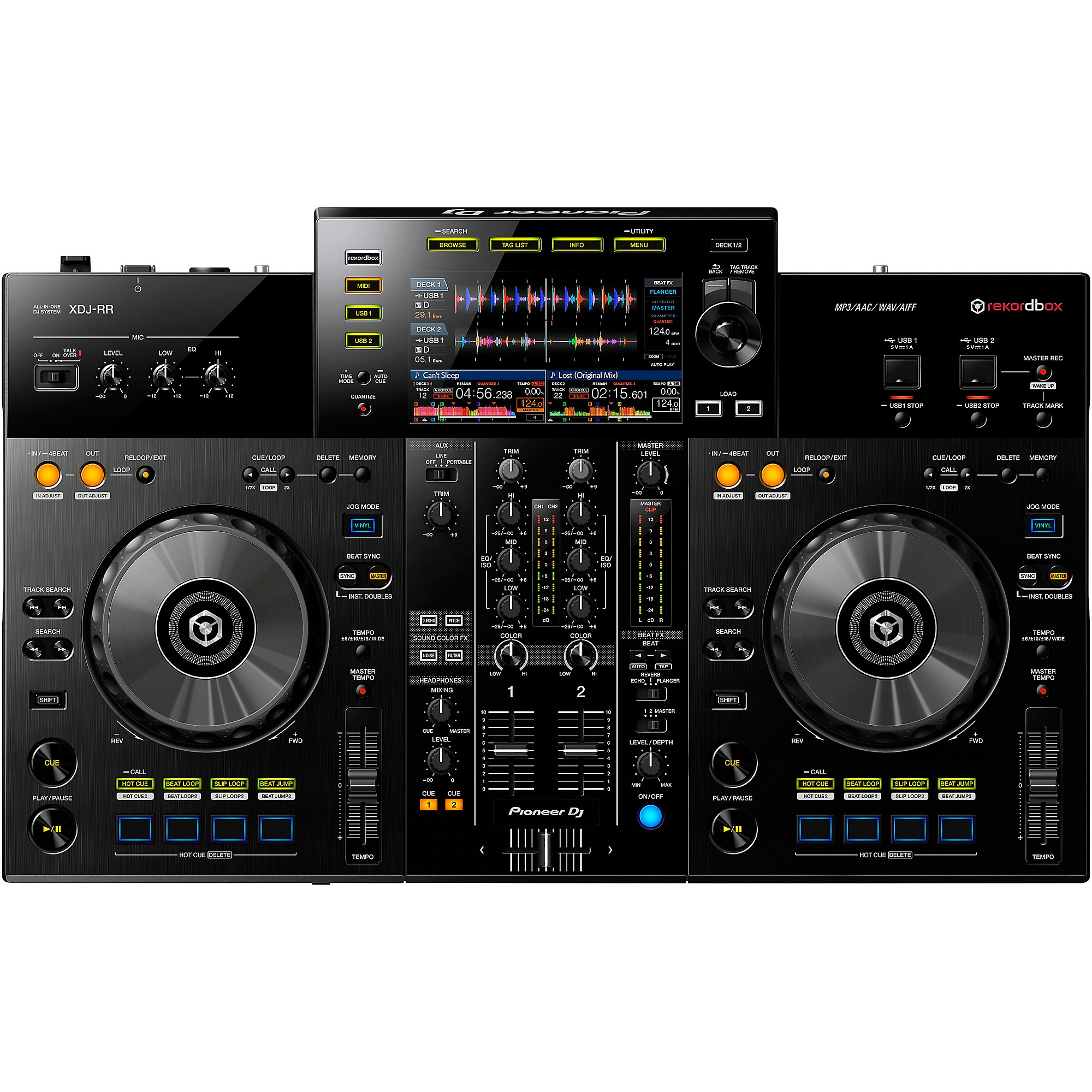 Open Box Pioneer DJ XDJ-RR rekordbox DJ Controller | Guitar Center