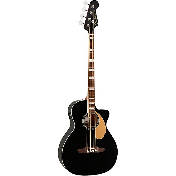 Fender Kingman V2 Acoustic-Electric Bass Guitar - Black | Guitar