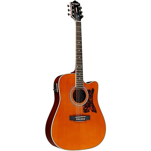 Epiphone Masterbilt DR-500MCE Acoustic-Electric Guitar Natural