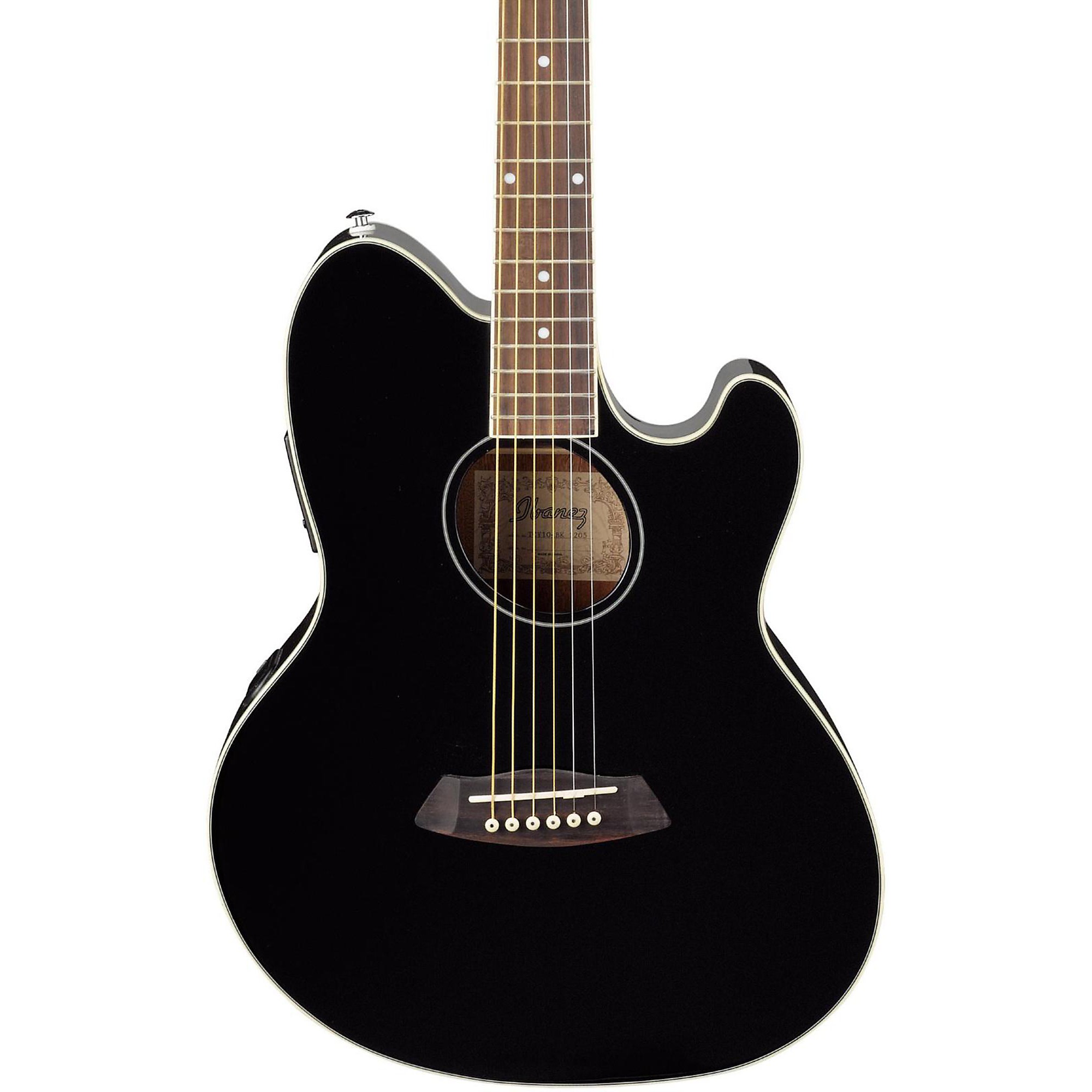 Ibanez Talman TCY10E Acoustic-Electric Guitar Black | Guitar Center