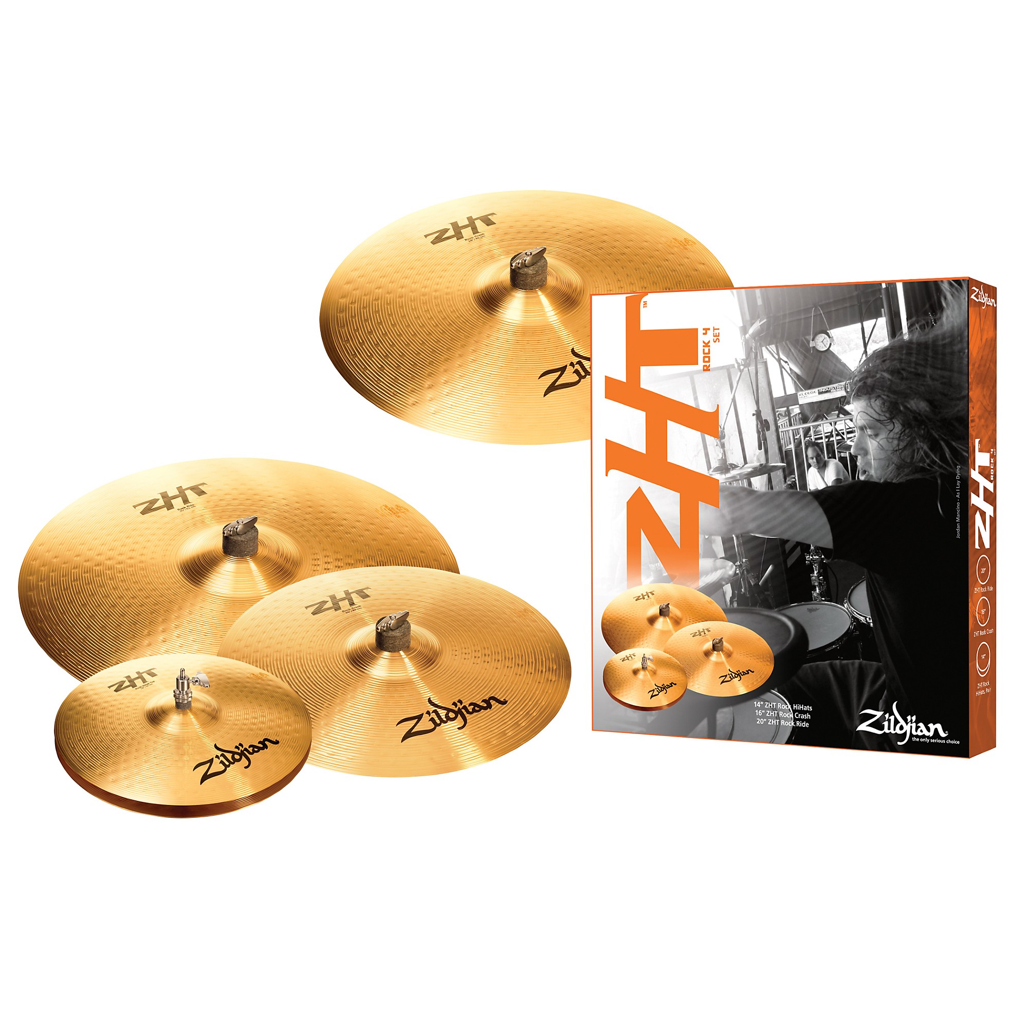 Zildjian ZHT 4 Rock Box Cymbal Set | Guitar Center