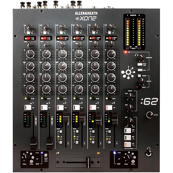 Allen & Heath Xone:62 6-Channel DJ Mixer | Guitar Center