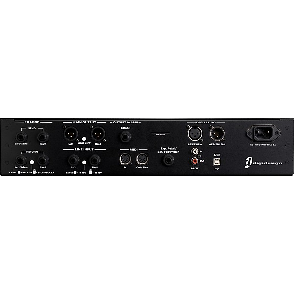 Digidesign Eleven Rack Guitar Multi Effects Processor | Guitar Center