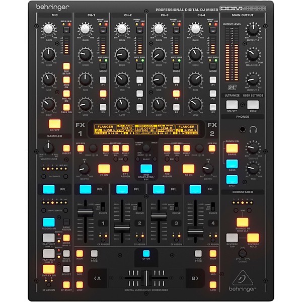 Behringer DDM4000 Pro Digital DJ Mixer | Guitar Center