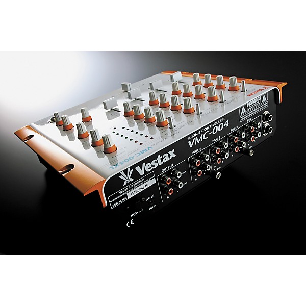 Restock Vestax VMC-004XL 4-Channel DJ Mixer White | Guitar Center