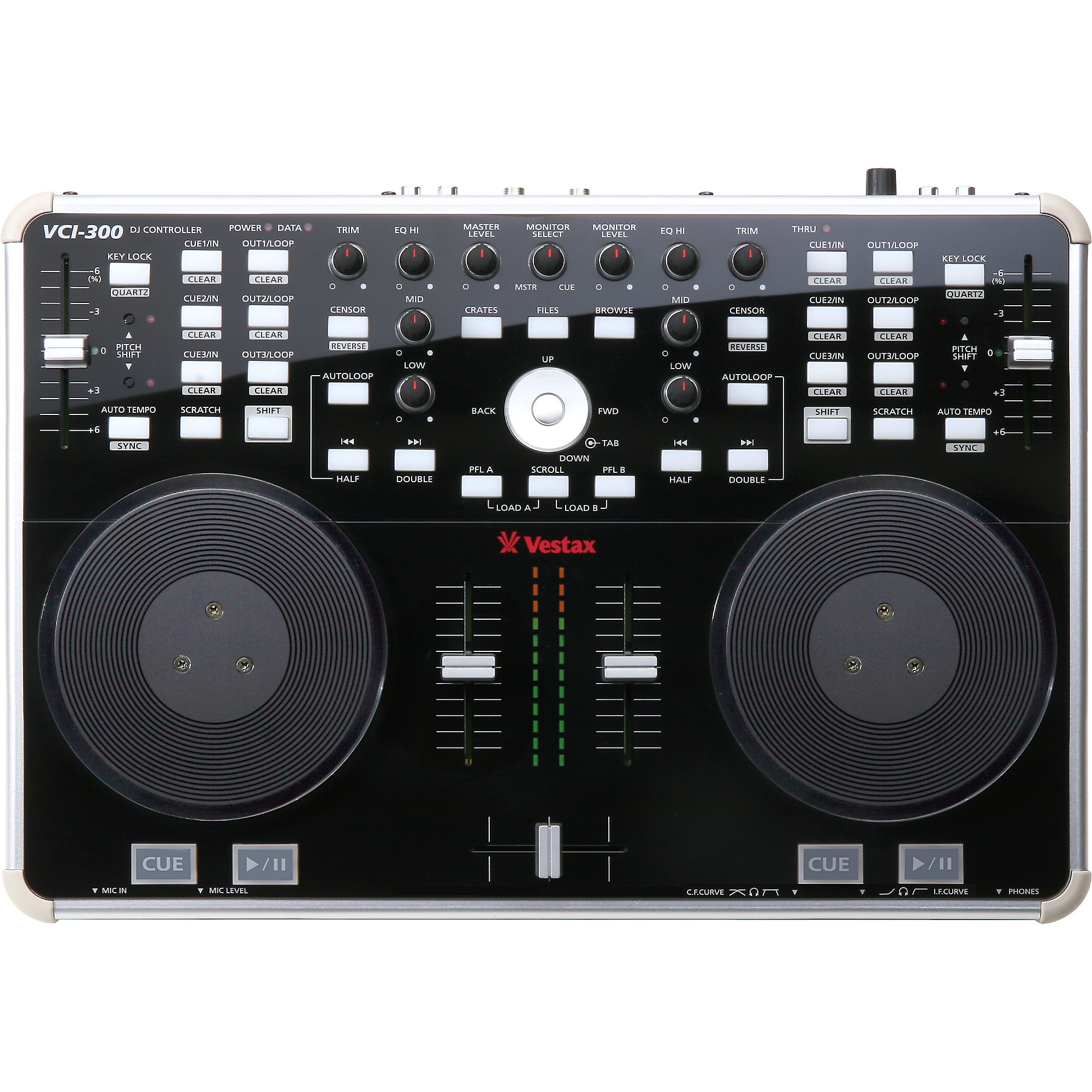 Restock Vestax VCI-300 DJ Controller with Serato ITCH Black