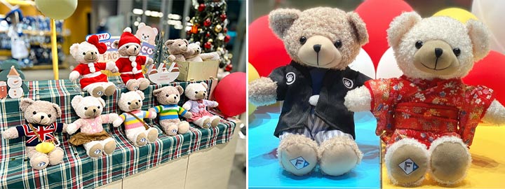 エスコンフィールドでしか作れない！オリジナルテディベアカスタム体験