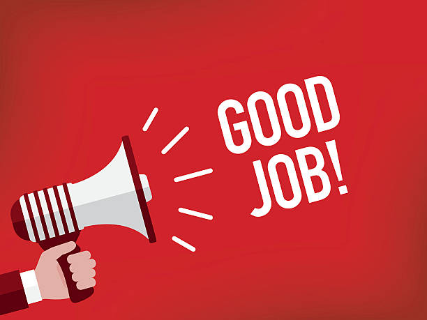 Good Job Stock Illustration - Download Image Now - 2015, Adult