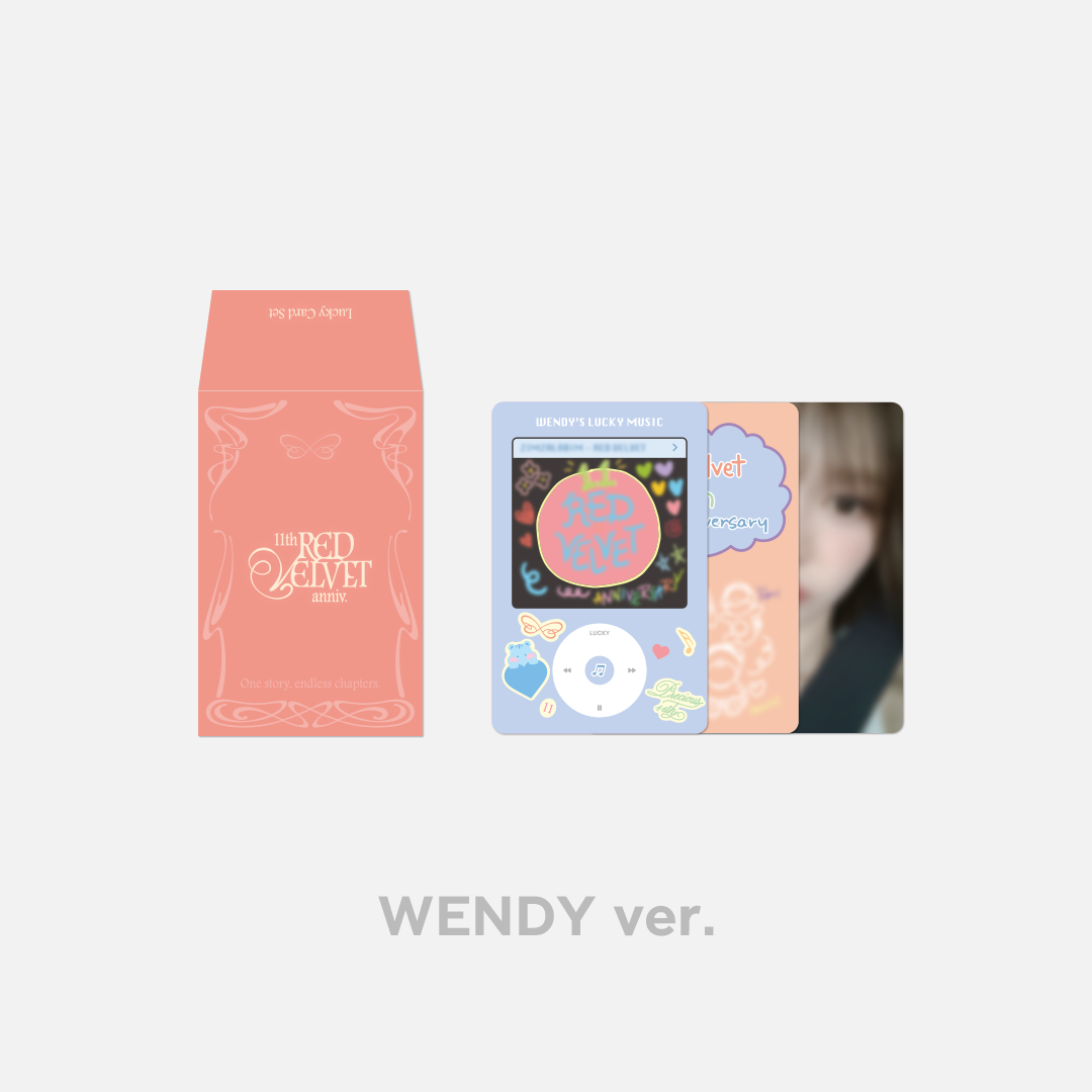 jp.ktown4u.com : Red Velvet - [11TH ANNIVERSARY MD] LUCKY CARD SET