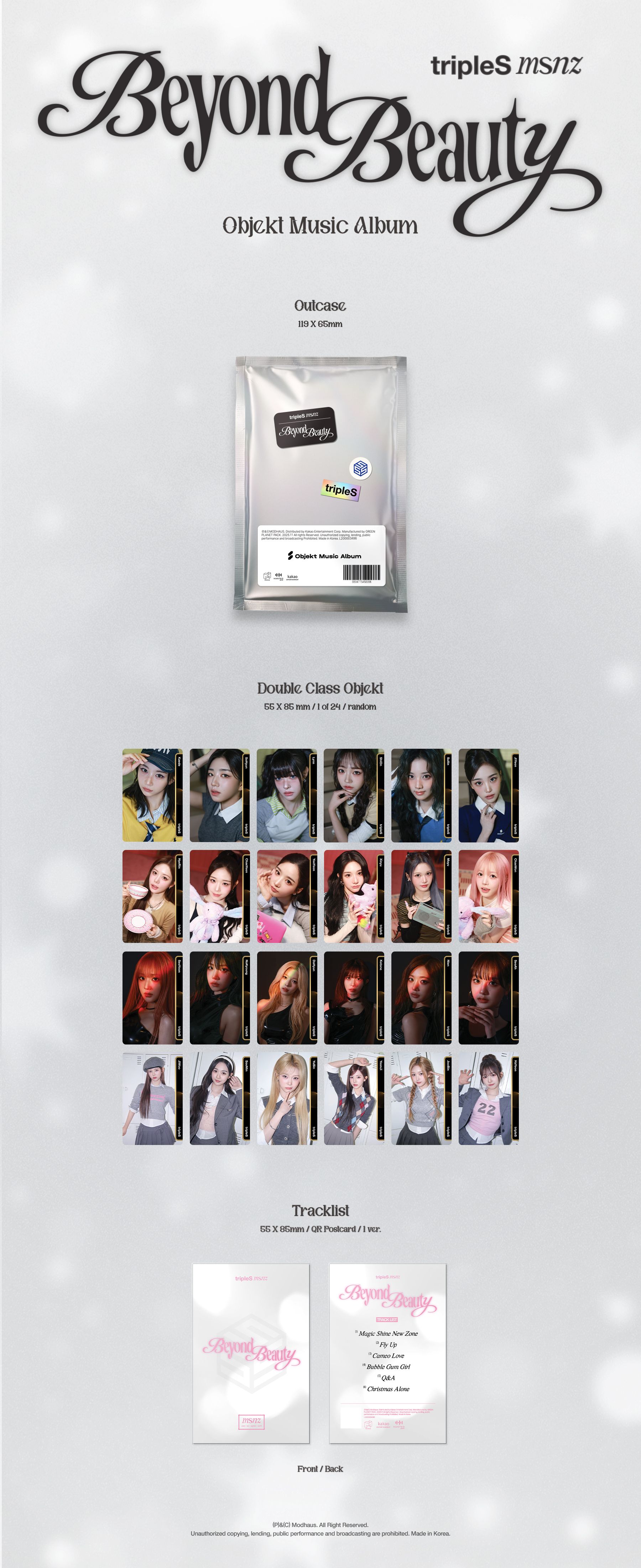 jp.ktown4u.com : tripleS - ミニアルバム [msnz [Beyond Beauty