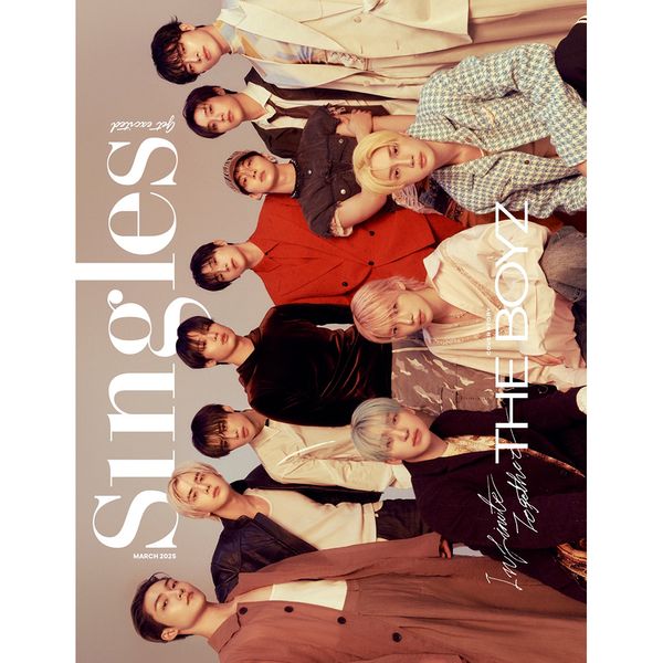 jp.ktown4u.com : [雑誌] [25-02-21] Singles 2025.03 B Type (表紙