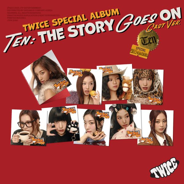 jp.ktown4u.com : TWICE - スペシャルアルバム [TEN: The Story Goes