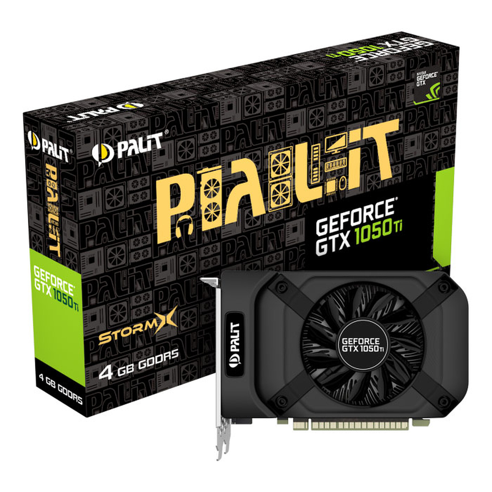 Palit GeForce GTX 1050 Ti StormX - Graphics card - LDLC | Holy Moley