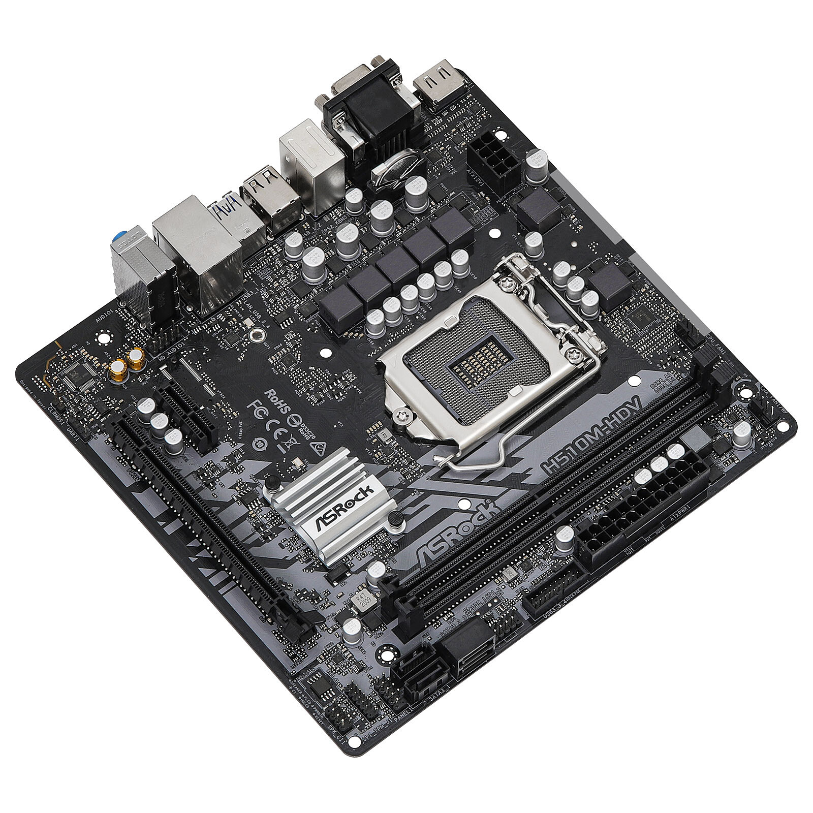ASRock H510M-HDV - Motherboard - LDLC | Holy Moley