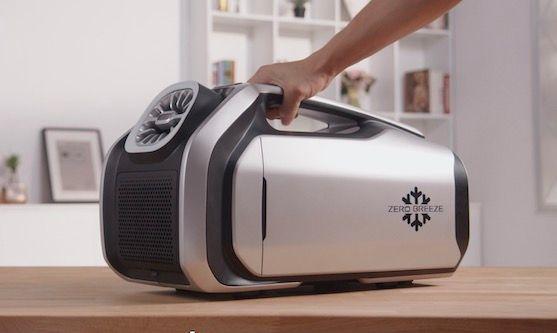 夏場の車中泊やテントキャンプに冷風をもたらすバッテリーエアコン