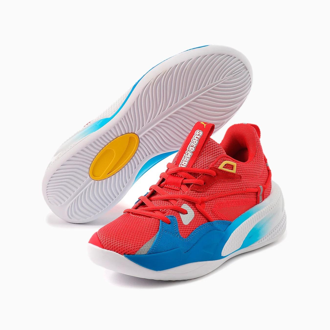 カラフルでマリオっぽい！ プーマから『スーパー マリオ 64』を